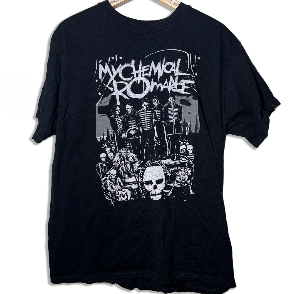My Chemical Romance Black Parade Shirt XL Graphic Band Tee MCR Punk Emo Top